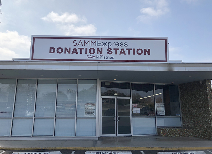 SAMMExpress Donation Station